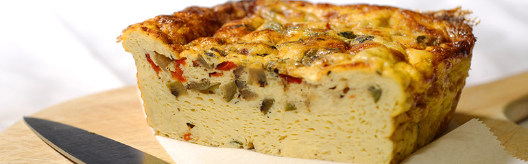 Roasted Vegetable Frittata