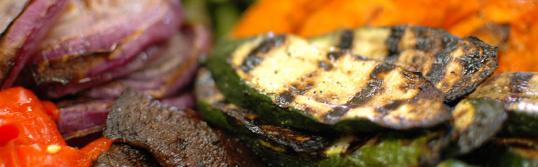 Grilled & Roasted  Vegetable Display